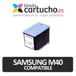 SAMSUNG M40 (17ml.) CARTUCHO COMPATIBLE (SUSTITUYE CARTUCHO ORIGINAL REF.  INK-M40 ) PARA LA IMPRESORA Cartouches Samsung SF-360