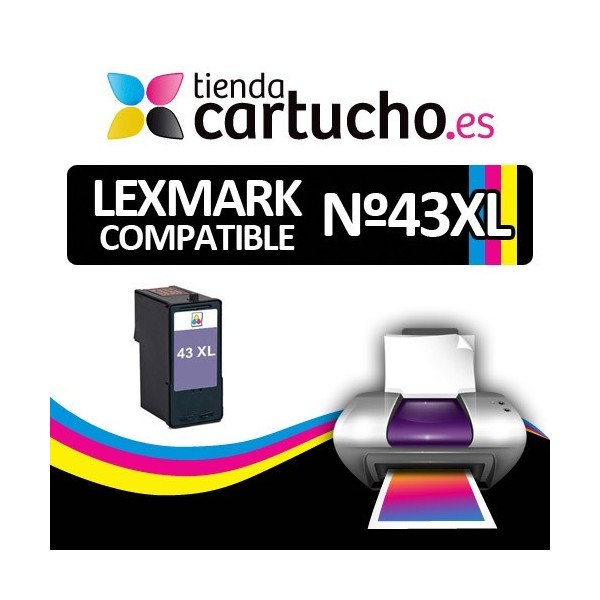 LEXMARK Nº 43XL compatible LEXMARK Nº 43XL compatible