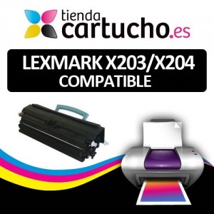 Toner LEXMARK X203/X204 compatible PERTENENCIENTE A LA REFERENCIA Cartouches Lexmark X203 / X204