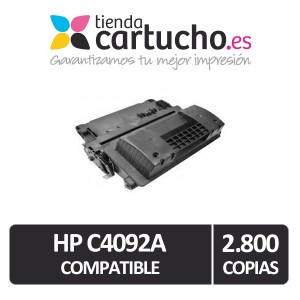 Toner HP C4092A compatible, sustituye al toner original HP C4092A PARA LA IMPRESORA Canon LBP 1110 SE