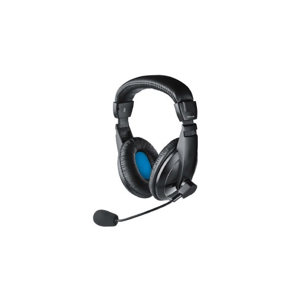 Auricular trust quasar headset con microfono incorporado longitud cable 1,8 m conector jack. Auricular trust quasar headset con microfono incorporado longitud cable 1,8 m conector jack.