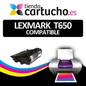 Toner LEXMARK T650 compatible PERTENENCIENTE A LA REFERENCIA Cartouches Lexmark T650 / T652 / T654