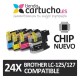 PACK 24 Brother LC-125/127 compatible