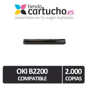Toner OKI B2200 compatible, sustituye al toner original 43640302 PARA LA IMPRESORA Toner OKI B2400n