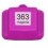 HP 363 Magenta (7ml.) CARTUCHO COMPATIBLE (SUSTITUYE CARTUCHO ORIGINAL REF. C8772EE)