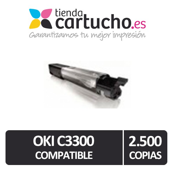 Toner NOIR OKI C3300/C3400/C3450/C3530/C3600 compatible, remplacer le toner original OKI 43460208 Toner NOIR OKI C3300/C3400/C3450/C3530/C3600 compatible, remplacer le toner original OKI 43460208