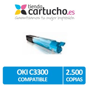 Toner OKI C3300/C3400/C3450/C3530/C3600 compatible, sustituye al toner original OKI 43460208 PARA LA IMPRESORA Toner OKI C3400