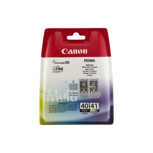 PACK CANON PG40+CL41 ORIGINAL PARA LA IMPRESORA Canon Fax JX 200