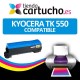 Toner CYAN KYOCERA TK 550 compatible con Kyocera FS-C5200DN, KYOCERA TK-550