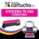 Toner MAGENTA KYOCERA TK 550 compatible con Kyocera FS-C5200DN, KYOCERA TK-550
