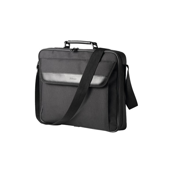 Maletin para portatil trust atlanta carry bag 16" bolsillo exterior correa y doble cremallera color negro. Maletin para portatil trust atlanta carry bag 16" bolsillo exterior correa y doble cremallera color negro.