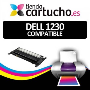 Dell 1230 NEGRO Compatible con impresoras Dell Color laser 1230c , 1235cn PERTENENCIENTE A LA REFERENCIA Cartouches DELL 1230