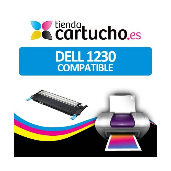 Dell 1230 CYAN compatible avec impresoras Dell Color laser 1230c , 1235cn Dell 1230 CYAN compatible avec impresoras Dell Color laser 1230c , 1235cn
