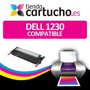 Dell 1230 MAGENTA Compatible con impresoras Dell Color laser 1230c , 1235cn PERTENENCIENTE A LA REFERENCIA Cartouches DELL 1230