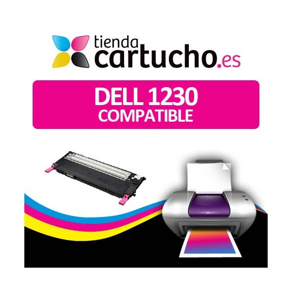 Dell 1230 MAGENTA compatible avec impresoras Dell Color laser 1230c , 1235cn Dell 1230 MAGENTA compatible avec impresoras Dell Color laser 1230c , 1235cn