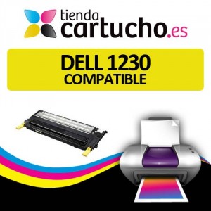 Dell 1230 AMARILLO Compatible con impresoras Dell Color laser 1230c , 1235cn PERTENENCIENTE A LA REFERENCIA Cartouches DELL 1230