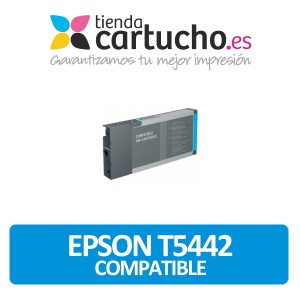 CARTUCHO COMPATIBLE EPSON T5442 CYAN PERTENENCIENTE A LA REFERENCIA Encre Epson T5441/2/3/4/5/6/7/8/