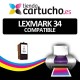 Lexmark nº 34 compatible (18CX034E)