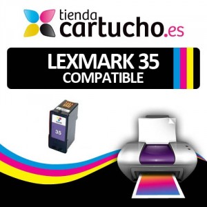 Lexmark nº 35 compatible (18CX035E) PARA LA IMPRESORA Cartouches Lexmark X2500