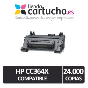 Toner HP CC364X compatible, sustituye al toner original HP CC364X PARA LA IMPRESORA Toner HP LaserJet P4015tn