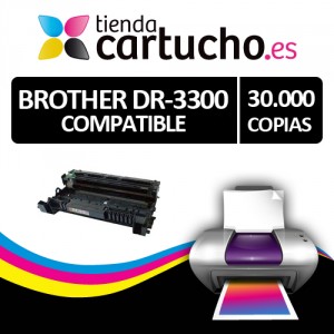 TAMBOR COMPATIBLE BROTHER DR-3300 PARA LA IMPRESORA Toner imprimante Brother HL-6180DW