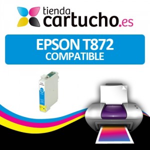 CARTUCHO COMPATIBLE EPSON T0872 PERTENENCIENTE A LA REFERENCIA Encre Epson T0870/1/2/3/4/7/8/9