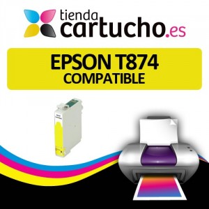 CARTUCHO COMPATIBLE EPSON T0874 PARA LA IMPRESORA Epson Stylus Photo R 1900