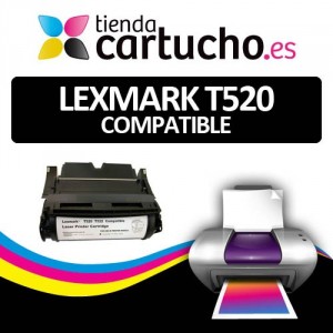 Toner Lexmark T520 Compatible con  Lexmark T520/522 PARA LA IMPRESORA Cartouches Lexmark X522s