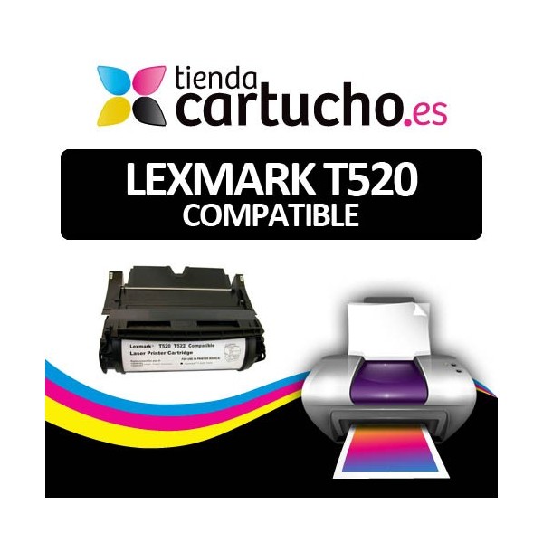 Toner Lexmark T520 Compatible Toner Lexmark T520 Compatible