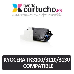 KYOCERA TK3100/TK3110/TK3130 NEGRO COMPATIBLE PARA LA IMPRESORA Toner Kyocera ECOSYS M3550iDN