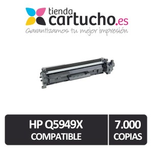 Toner HP Q5949X compatible, sustituye al toner original HP Q5949X PARA LA IMPRESORA Canon I-Sensys LBP 3330