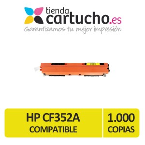 Toner AMARILLO HP 130A CF352A compatible PARA LA IMPRESORA Toner HP Laserjet Pro MFP M176N