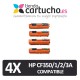 PACK 4 (ELIJA COLORES) CARTUCHOS COMPATIBLES HP CF350/1/2/3