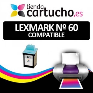 LEXMARK nº60 compatible, para impresoras Lexmark Z12/Z22/Z32/Z715/P3150/P706/P707/Z705 PERTENENCIENTE A LA REFERENCIA Cartouches Lexmark Nº 60