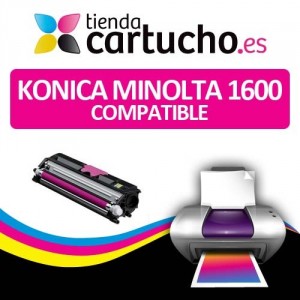 Toner MAGENTA KONICA MINOLTA 1600 compatible, para impresoras 1600W, 1650EN, 1680MF, 1690MF PARA LA IMPRESORA Cartouches Konica Minolta Magicolor 1680MF