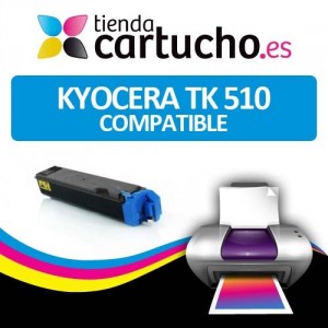 Toner CYAN KYOCERA TK 510 compatible con Kyocera 5020/5030 PARA LA IMPRESORA Toner Kyocera FS-C5030DTN