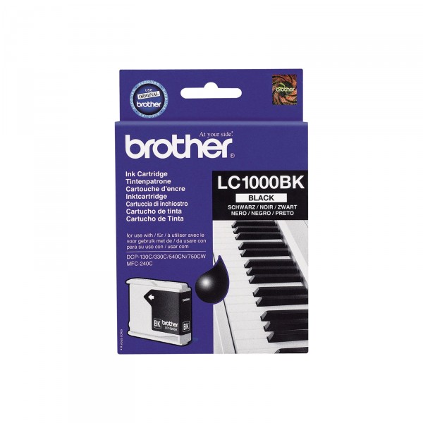 Brother LC-1000 noir cartouche d'encre original. Brother LC-1000 noir cartouche d'encre original.