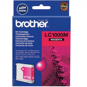 Brother LC-1000 magenta cartucho de tinta original. PARA LA IMPRESORA Cartouches d'encre Brother MFC-660CN
