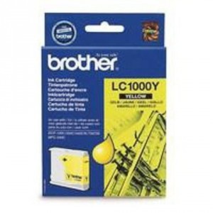 Brother LC-1000 amarillo cartucho de tinta original. PARA LA IMPRESORA Cartouches d'encre Brother DCP-130C