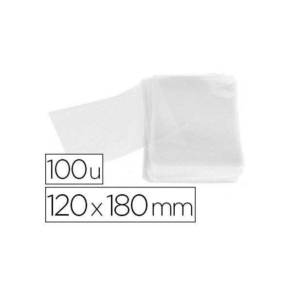 Bolsa polipropileno apli 120x180 mm transparente paquete de 100 unidades. Bolsa polipropileno apli 120x180 mm transparente paquete de 100 unidades.