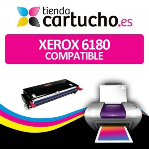 Toner MAGENTA XEROX PHASER 6180 Compatible para impresoras Xerox Phaser 6180 / 6180 MFP PARA LA IMPRESORA Toner Xerox Phaser 6180 MFPVd