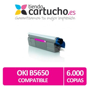 Toner NEGRO OKI C5650/C5750 compatible, sustituye al toner original OKI  43872307 PERTENENCIENTE A LA REFERENCIA OKI C5650/5750