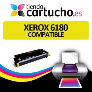 Toner AMARILLO XEROX PHASER 6180 Compatible para impresoras Xerox Phaser 6180 / 6180 MFP PARA LA IMPRESORA Toner Xerox Phaser 6180 MFPVd