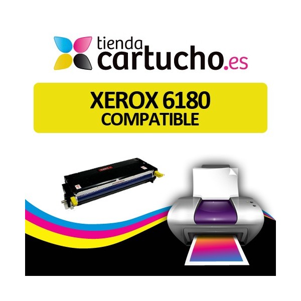 Toner JAUNE XEROX PHASER 6180 Compatible pour imprimantes Xerox Phaser 6180 / 6180 MFP Toner JAUNE XEROX PHASER 6180 Compatible pour imprimantes Xerox Phaser 6180 / 6180 MFP
