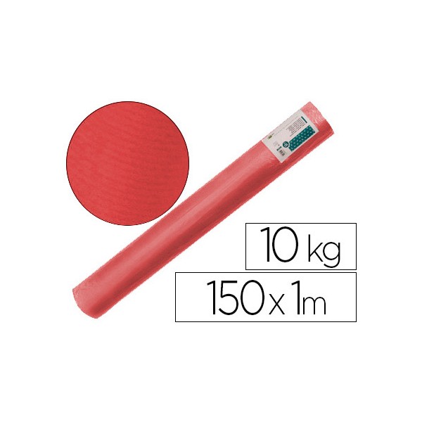 Papel kraft verjurado liderpapel rojo 150mt 65gr bobina 10kg. Papel kraft verjurado liderpapel rojo 150mt 65gr bobina 10kg.