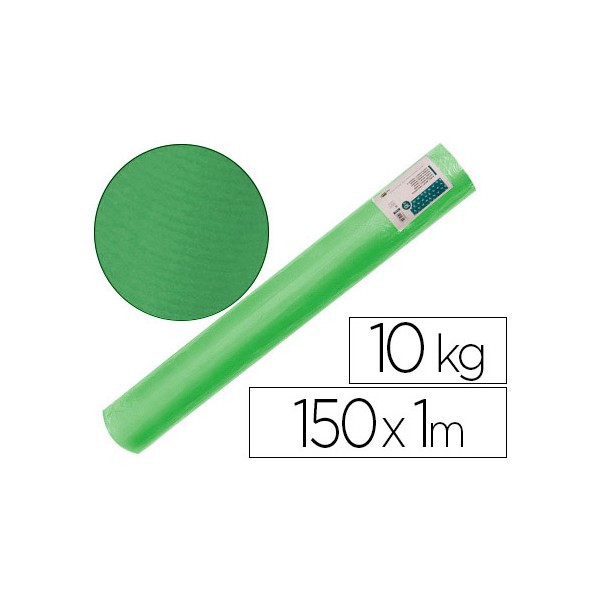 Papel kraft verjurado liderpapel verde 150mt 65gr bobina 10kg. Papel kraft verjurado liderpapel verde 150mt 65gr bobina 10kg.