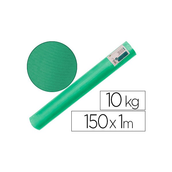 Papel kraft verjurado liderpapel verde musgo 150mt 65gr bobina 10kg. Papel kraft verjurado liderpapel verde musgo 150mt 65gr bobina 10kg.