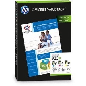 ORIGINAL HP OFFICEJET 933XL Value Pack PERTENENCIENTE A LA REFERENCIA Encre HP 932 / 932XL / 933 / 933XL
