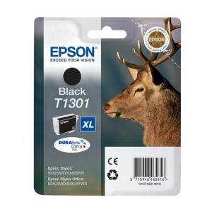 Cartucho EPSON T1301 NEGRO ORIGINAL PARA LA IMPRESORA Epson WorkForce WF-3540DTWF