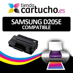Toner SAMSUNG D205E Compatible para impresoras Samsung ML-3710, SCX-5637, SCX-5737 PARA LA IMPRESORA Toner Samsung ML-3710D